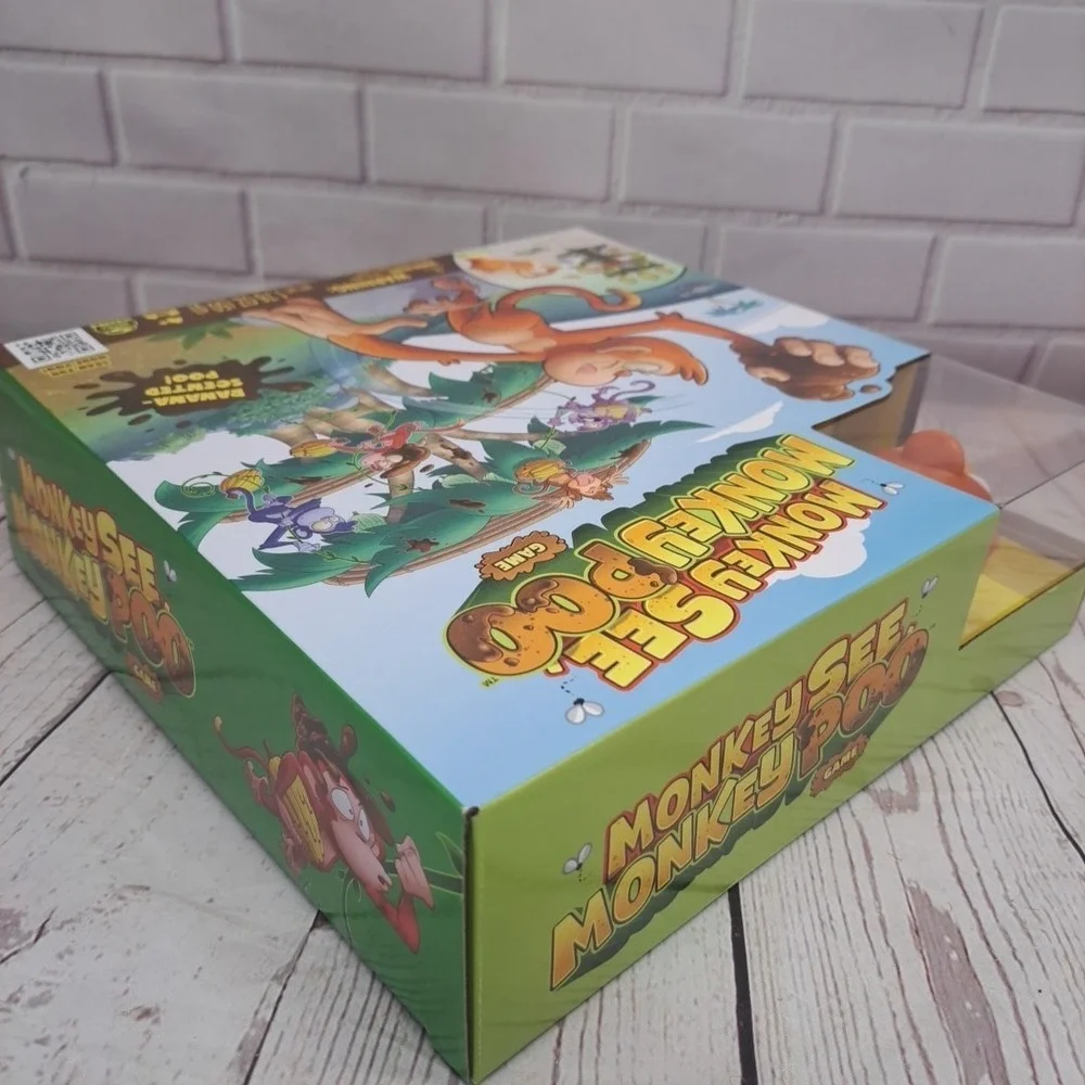 Monkey See Monkey Poo Game for Kids with Fake Poo, Fun Game Spinmaster